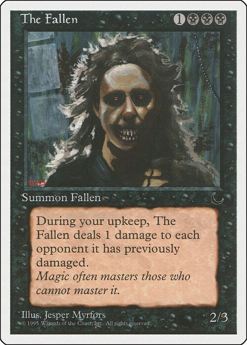 The Fallen Card Front