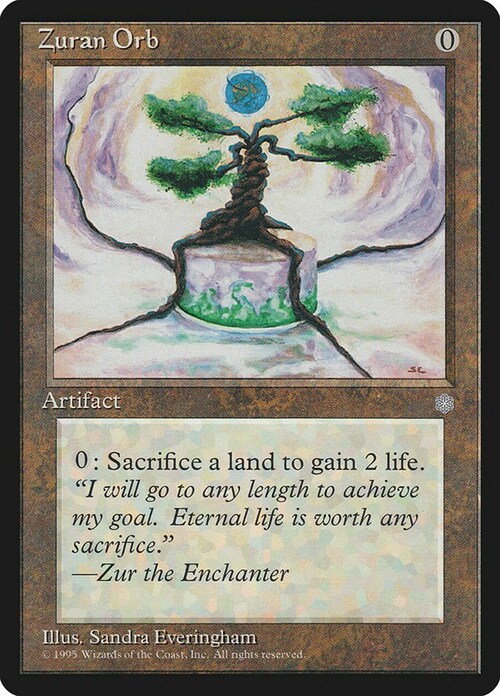 Zuran Orb Card Front