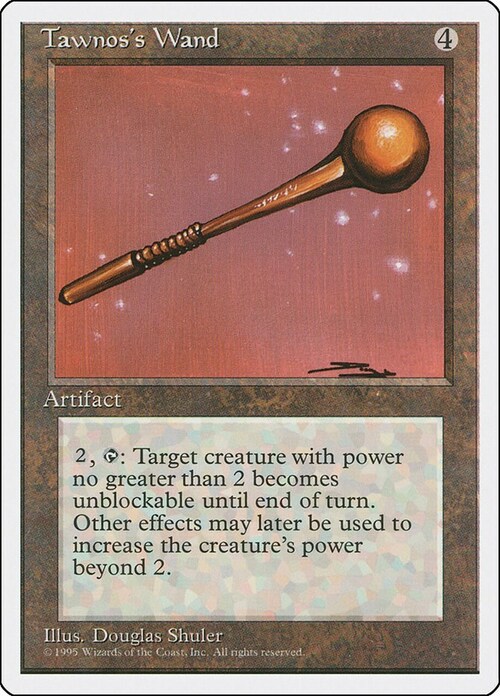 Tawnos's Wand Card Front