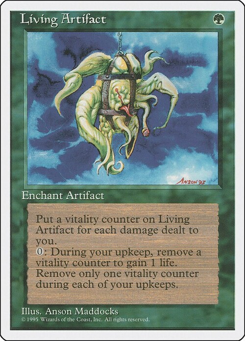 Living Artifact Card Front