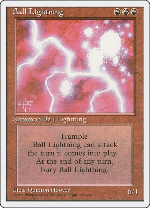 Ball Lightning Card Front