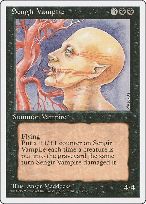 Sengir Vampire Card Front