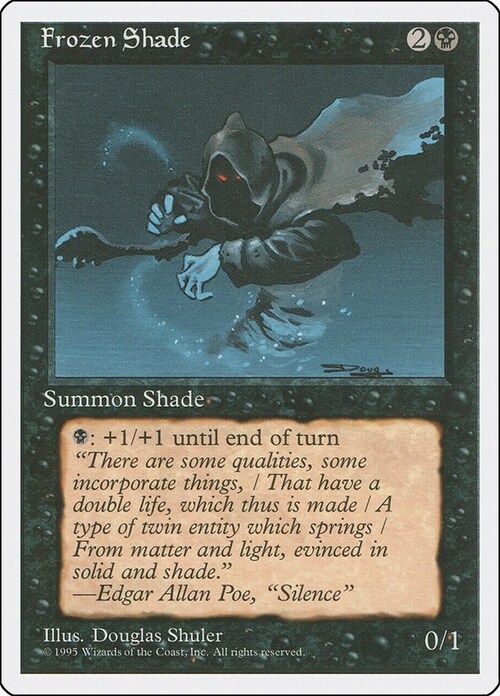 Frozen Shade Card Front