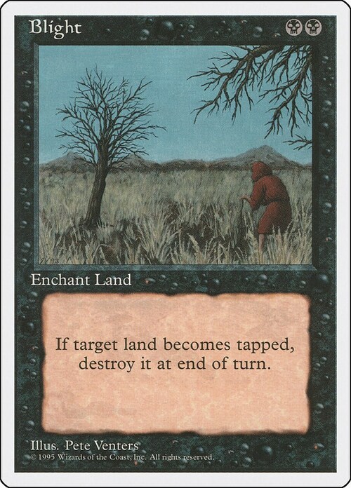 Blight Card Front