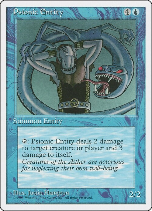 Psionic Entity Card Front