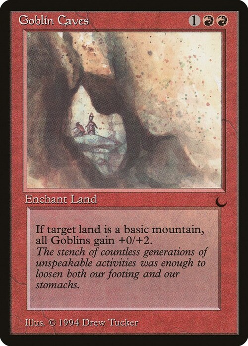 Goblin Caves Card Front