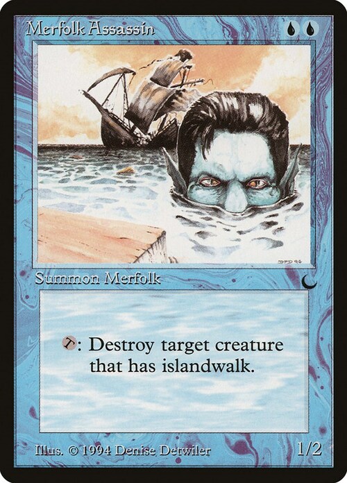 Merfolk Assassin Card Front