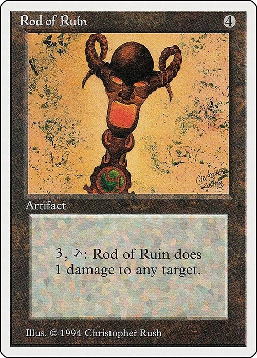 Rod of Ruin Card Front