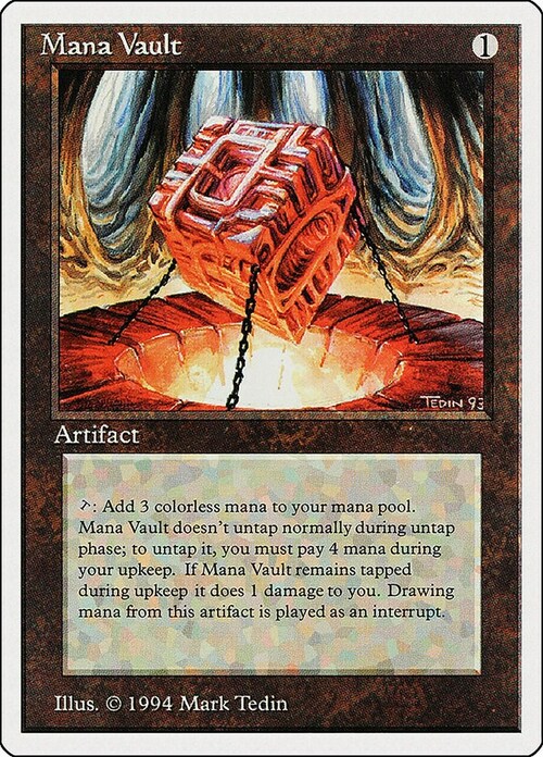 Mana Vault Card Front