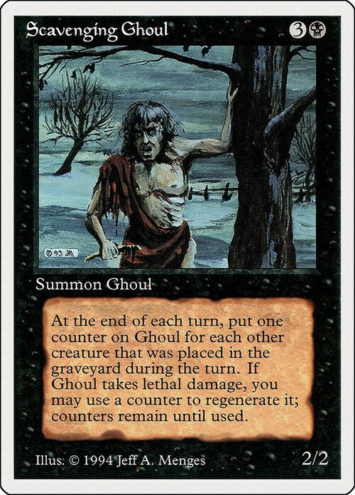 Scavenging Ghoul Card Front