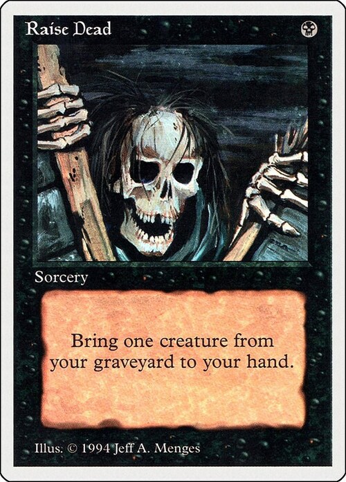 Raise Dead Card Front