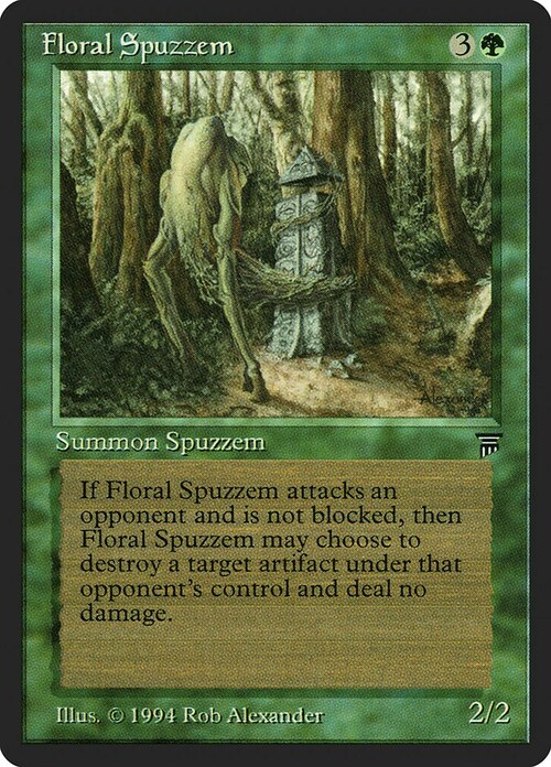 Floral Spuzzem Card Front