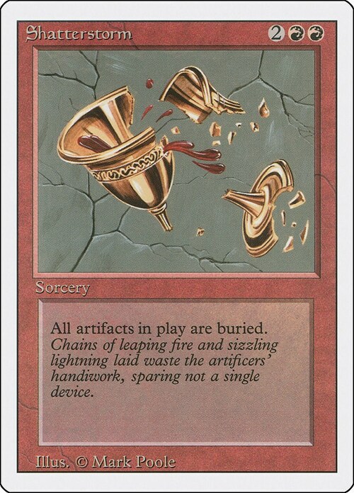 Shatterstorm Card Front