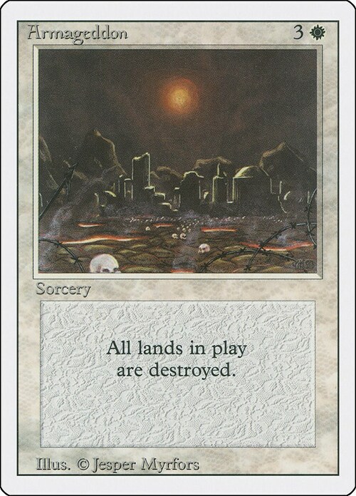 Armageddon Card Front