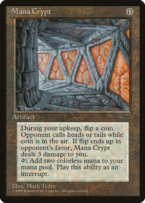 Mana Crypt Card Front