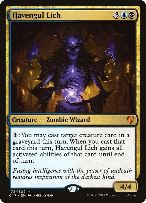 Havengul Lich Card Front