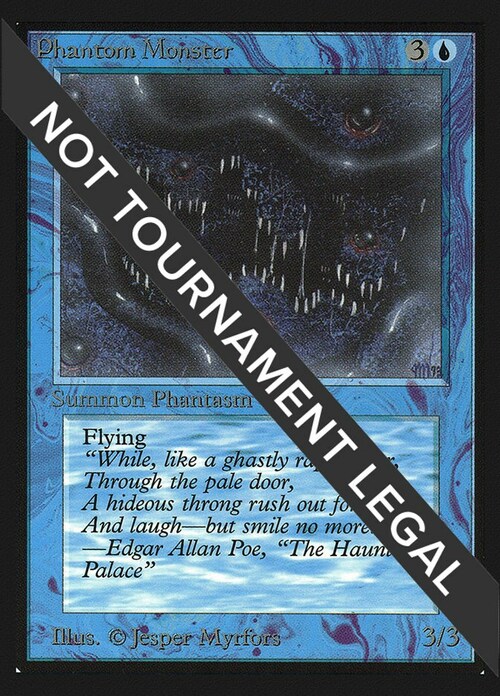 Phantom Monster Card Front