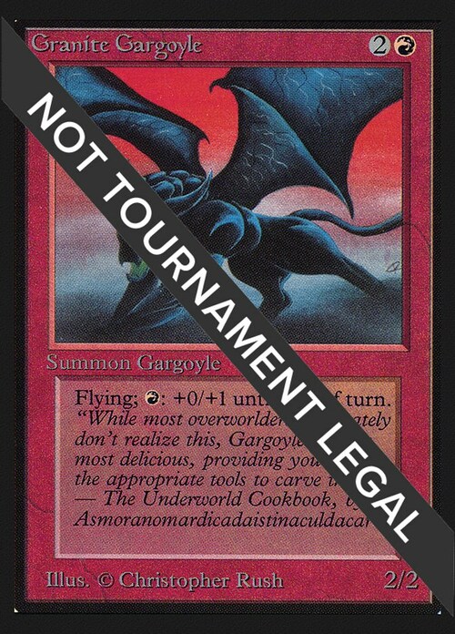 Granite Gargoyle Card Front