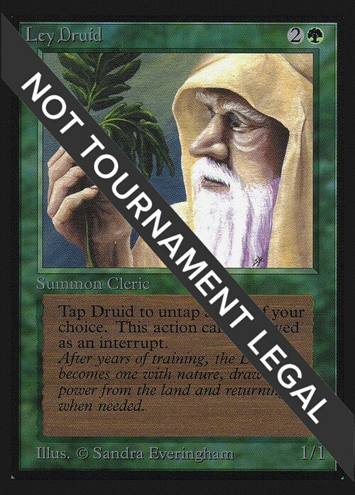 Ley Druid Card Front