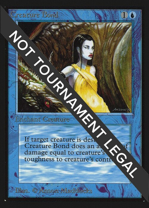 Creature Bond Card Front