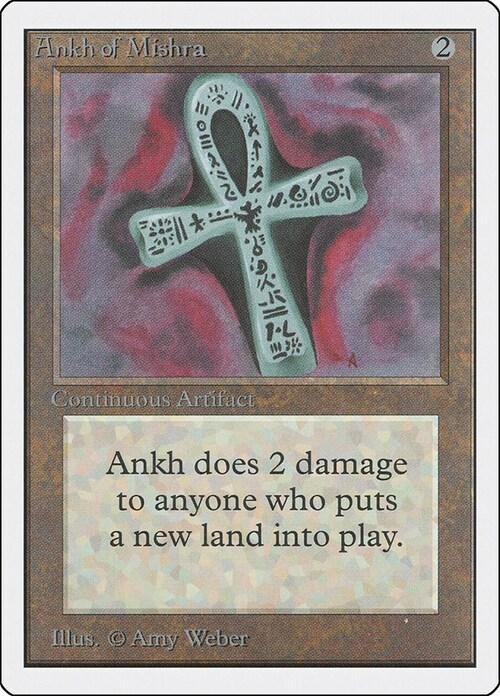 Ankh of Mishra Card Front