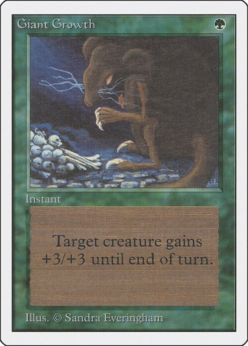 Giant Growth Card Front