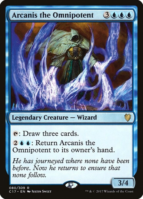 Arcanis the Omnipotent Card Front