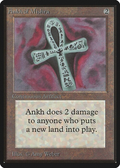 Ankh of Mishra Card Front