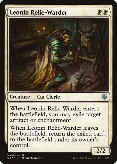 Leonin Relic-Warder Card Front