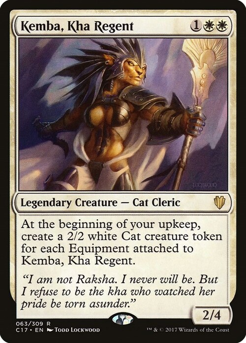 Kemba, Kha Regent Card Front