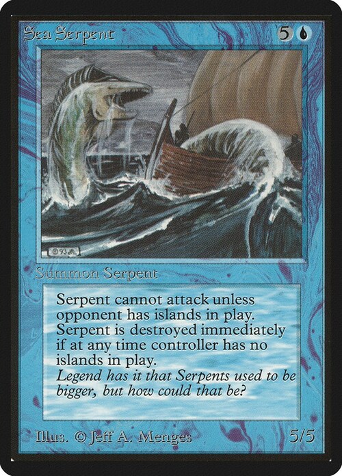 Sea Serpent Card Front