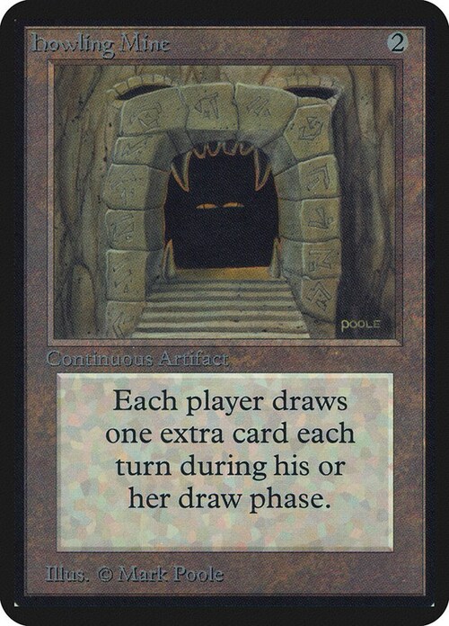 Howling Mine Card Front