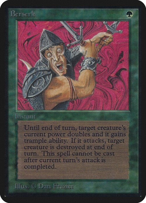 Berserk Card Front