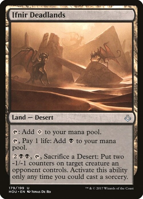 Ifnir Deadlands Card Front