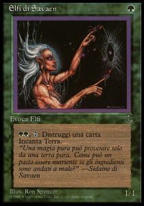 Savaen Elves Card Front