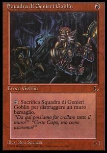 Goblin Digging Team Card Front