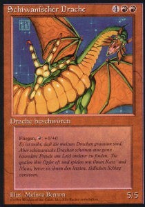 Shivan Dragon Card Front