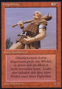 Hill Giant Card Front