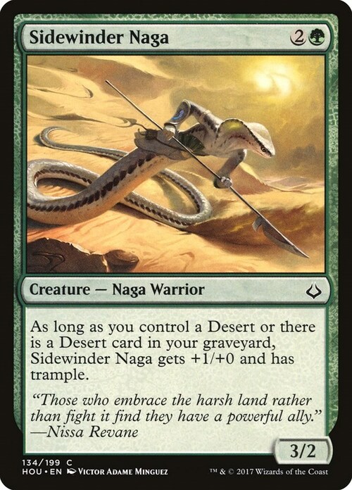 Sidewinder Naga Card Front