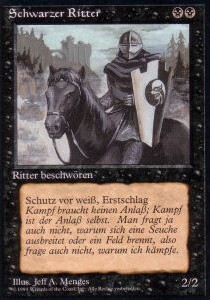 Black Knight Card Front