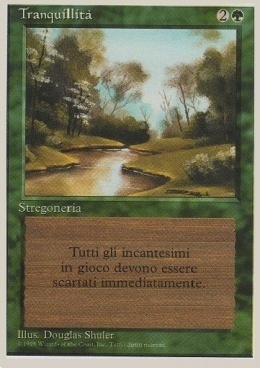 Tranquility Card Front