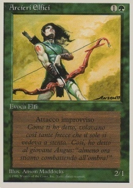 Elvish Archers Card Front