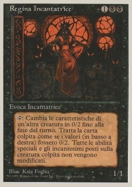 Sorceress Queen Card Front