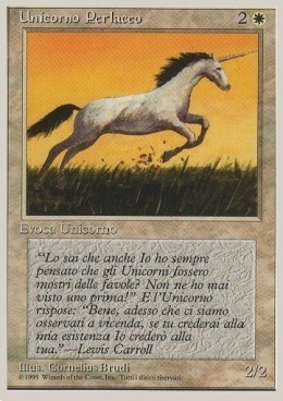 Pearled Unicorn Card Front