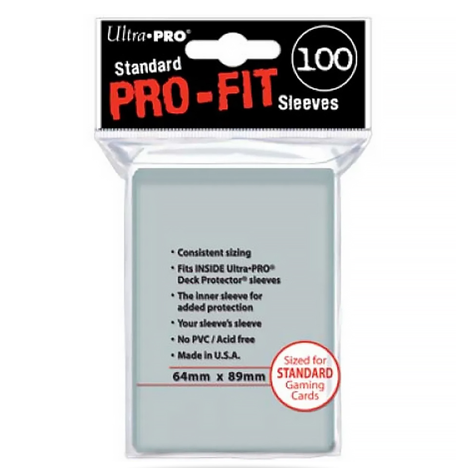 100 Fundas Ultra Pro Pro-Fit