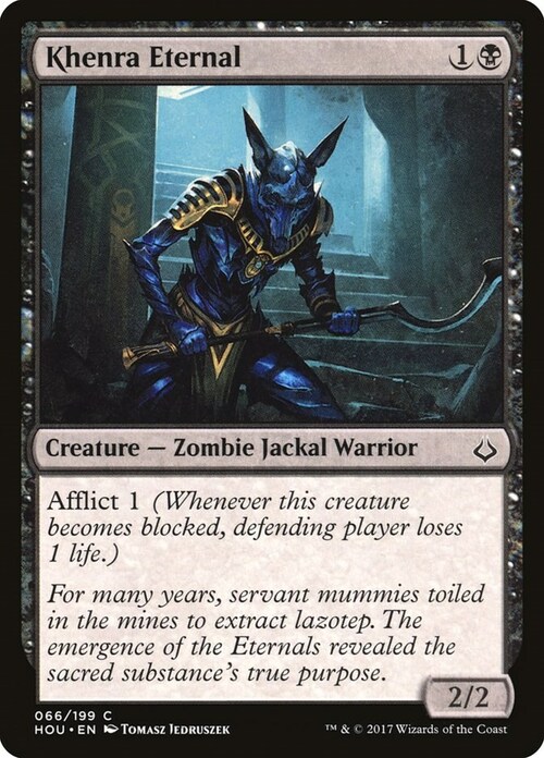 Khenra Eternal Card Front