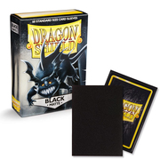 60 Dragon Shield Sleeves - Matte Black