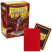 100 Dragon Shield Sleeves - Matte Crimson