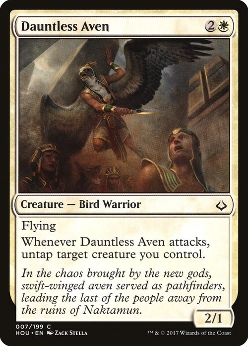 Dauntless Aven Card Front