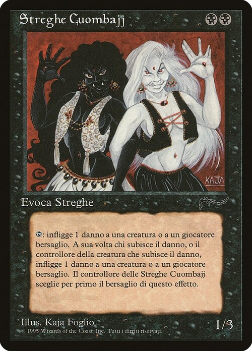 Cuombajj Witches Card Front